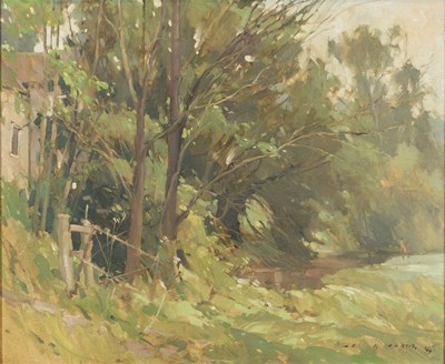 Lot 1132 - David Jan Gardiner Curtis (b.1948) Figures on...