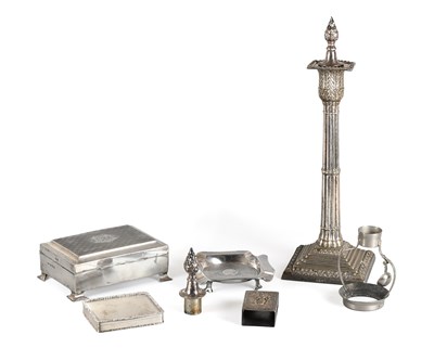 Lot 150 - A Collection of Assorted Silver and Silver...
