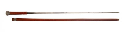 Lot 355 - A 19th Century Malacca Sword Stick, the 67cm...
