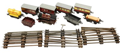 Lot 3199 - Hornby O Gauge C/w 0-4-0 LMS 5600 Locomotive