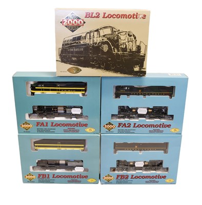 Lot 3186 - Proto 2000 HO Gauge US Locomotives