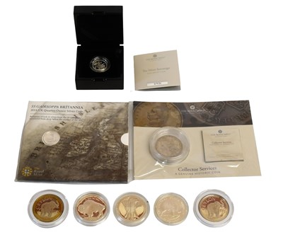 Lot 405 - Assorted British and World Silver Proof Coins,...