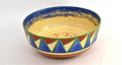 Lot 57 - A Clarice Cliff bowl (a.f.)