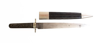 Lot 360 - An Early 20th Century Bowie Knife, the 25cm...