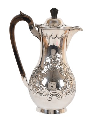 Lot 4 - A Victorian Silver Hot-Water Jug, by Maxfield...