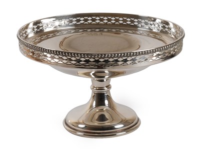 Lot 14 - A George V Silver Pedestal-Dish, by Herbert...