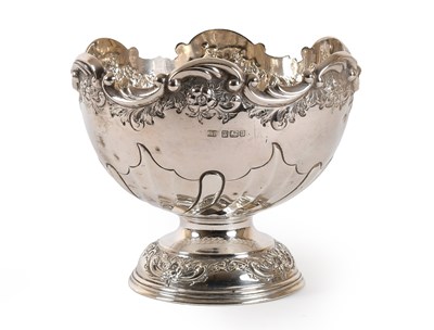 Lot 77 - An Edward VII Silver Bowl, by Thomas Levesley,...