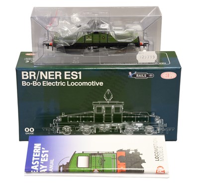 Lot 3166 - Heljan OO Gauge 1204 BR/NER ES1 Electric Locomotive