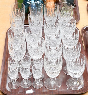 Lot 63 - A Part Suite of Waterford Crystal Drinking...
