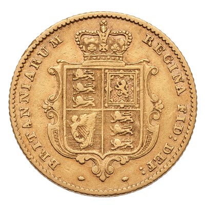 Lot 164 - Victoria, Half Sovereign 1851, (Marsh 425,...