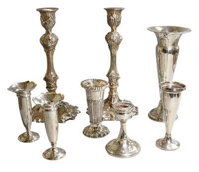 Lot 184 - A Collection of Assorted Silver, including a...