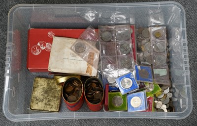 Lot 97 - Mixed British and World Coins, a large group...