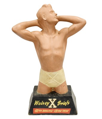 Lot 3087 - Wolsey X Briefs Advertising Figure