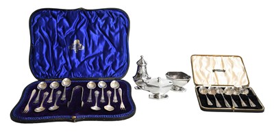 Lot 137 - A Collection of Assorted Silver, including a...