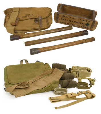 Lot 241 - A Quantity of Mainly First World War Webbing...