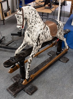 Lot 1350 - A Late Victorian/Edwardian Dapple Painted...