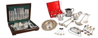 Lot 232 - A Collection of Assorted Silver and Silver...