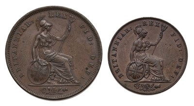 Lot 80 - George IV, Penny 1826, second issue, plain...