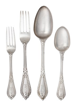 Lot 2042 - A Victorian Silver Table-Service