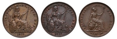 Lot 81 - George IV, Farthing 1821, first issue, (Peck...