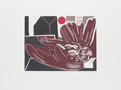 Lot 1124 - Michael Kirkman (b.1986) "Red Owl" Signed,...