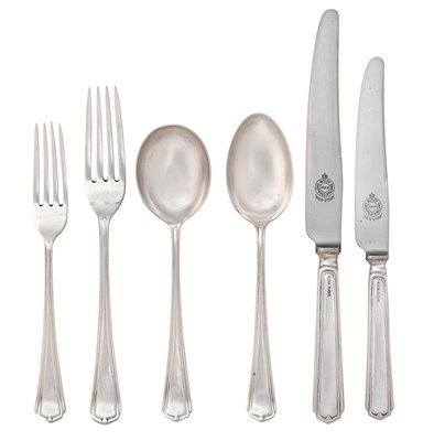 Lot 2047 - A George VI Silver Table-Service