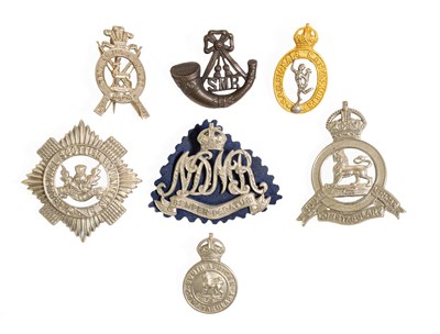Lot 117 - Seven South Africa Headdress Badges,...