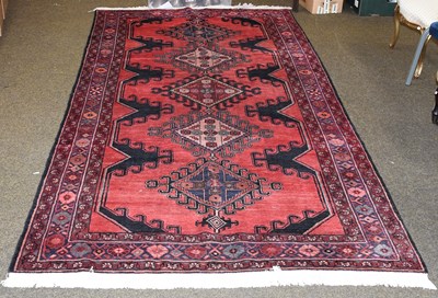 Lot 1098 - Viss Rug, the strawberry field centred by...