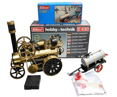 Lot 3243 - Wilesco D430 Steam Engine