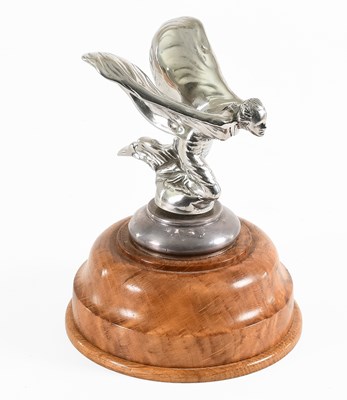Lot 5 - A Rolls-Royce Chrome Plated Car Mascot, in the...