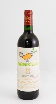 Lot 3052 - Château Mouton Rothschild 1999 Pauillac (one...