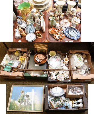 Lot 213 - A Collection of Ceramics, Glass and Wooden...