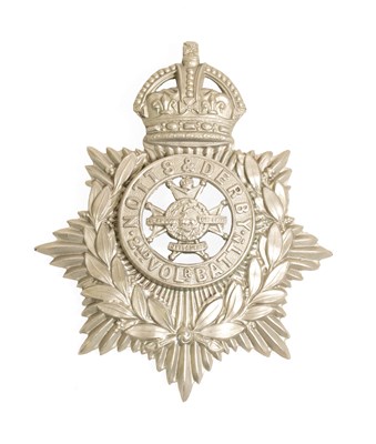 Lot 120 - An Edwardian Helmet Plate to the 2nd Volunteer...