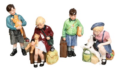 Lot 223 - A Set of Four Royal Doulton Porcelain Figures...