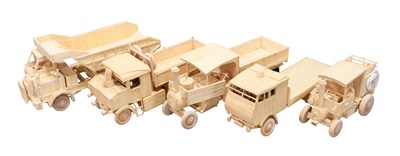 Lot 3247 - Matchstick Models