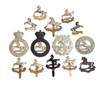 Lot 131 - Fourteen Badges Relating to the King's...
