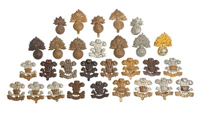 Lot 133 - Eighteen Various Cap Badges to the Welsh...