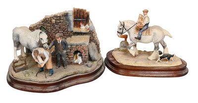 Lot 268 - Border Fine Arts 'Finishing Off' (Horse and...
