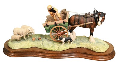 Lot 1042 - Border Fine Arts 'Supplementary Feeding' (Tip...