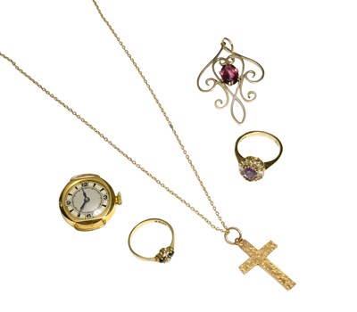 Lot 513 - A Small Quantity of Jewellery, comprising of a...