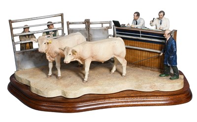Lot 1082 - Border Fine Arts 'Under the Hammer' (Charolais...