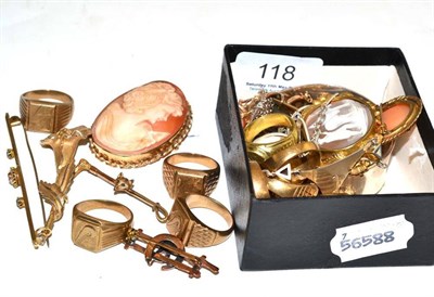 Lot 118 - Quantity of assorted jewellery