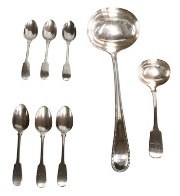 Lot 111 - A Collection of Assorted Silver and Silver...
