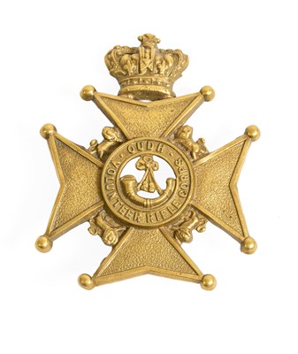 Lot 140 - A Victorian Indian Army Headdress Badge to the...