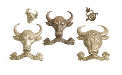 Lot 141 - An Indian Army Officer's Helmet Plate to the...