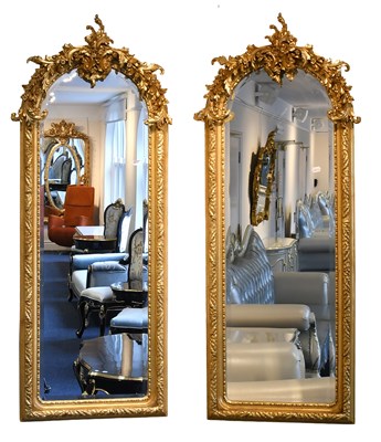 Lot 1500 - A Pair of Neo-Classical Style Gilt Framed...