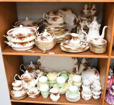 Lot 183 - Royal Albert Old Country Roses Tea and Dinner...