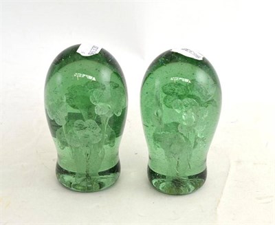 Lot 128 - Two glass dumps