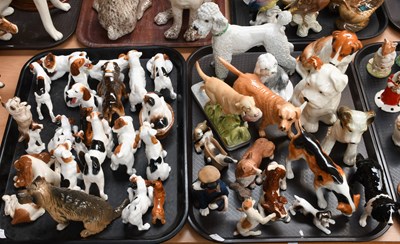 Lot 249 - Royal Doulton Porcelain Dog Models, together...