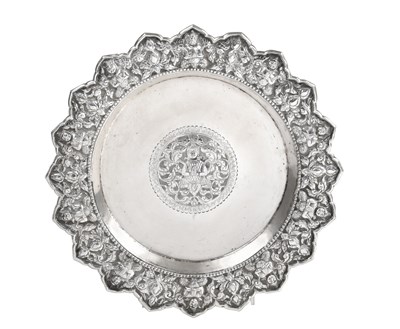 Lot 2084 - A Thai Silver Dish